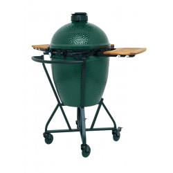 Big Green Egg Large - Avec Egg + Chariot à roulettes + Tablettes latérales + Conveggtor - Image 10