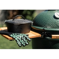 Big Green Egg Large - Avec Egg + Chariot à roulettes + Tablettes latérales + Conveggtor - Image 6