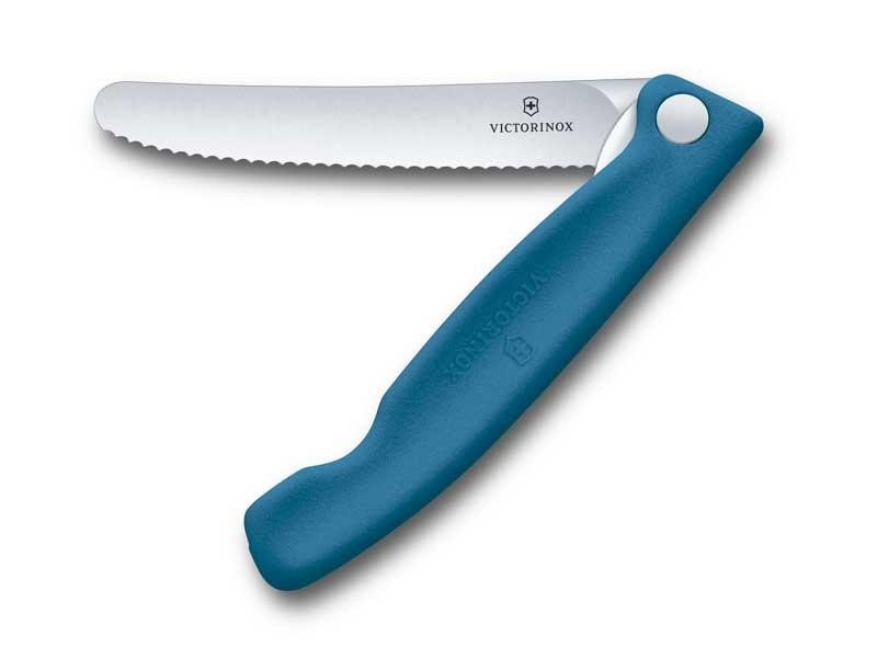 Victorinox Couteau office pliant swissclassic 11cm bleu
