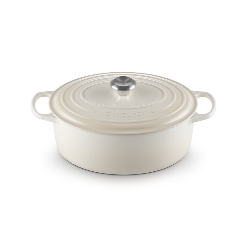 Le Creuset Cocotte ovale 31cm meringue