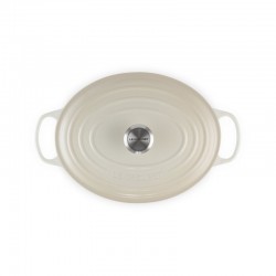 Le Creuset Cocotte ovale 31cm meringue - Image 2