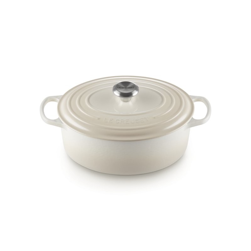 Le Creuset Cocotte ovale 29cm meringue