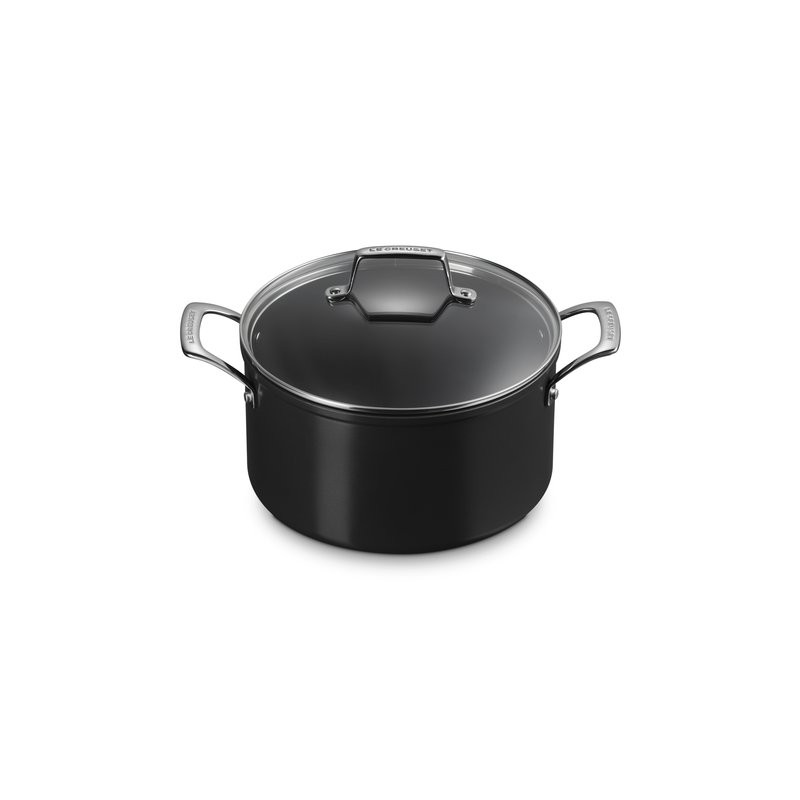 Le Creuset Faitout 24cm céramique essentielle & couv.