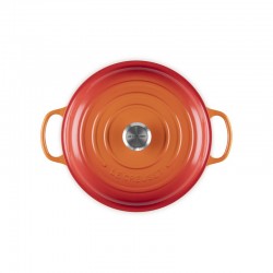 Le Creuset Faitout 30cm volcanique int. sable - Image 2