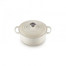 Cocotte ronde 20cm meringue