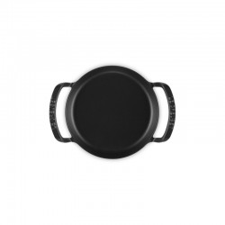 Le Creuset Skillet rond fonte émaillée collection barbecue 25cm noir mat - Image 2