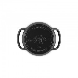 Le Creuset Skillet rond fonte émaillée collection barbecue 25cm noir mat - Image 3