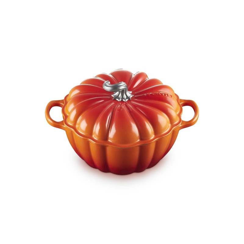 Le Creuset Cocotte citrouille sig 24cm volcanique