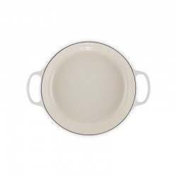 Le Creuset Faitout 30cm meringue int. sable - Image 3
