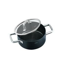Rösle Casserole haute ebonic ø 16 cm pronero avec couvercle en verre - Image 2