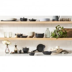 Le Creuset Set de 4 mini-cocottes collection gourmand 11cm noir mat - Image 4