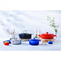 Le Creuset Faitout 30cm volcanique int. sable - Image 5