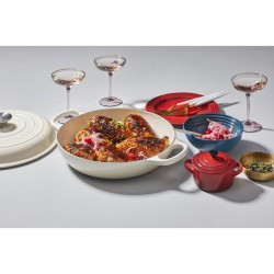 Le Creuset Faitout 30cm meringue int. sable - Image 5