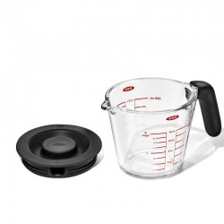 Oxo Pichet mesureur en verre 500 ml avec couvercle - Image 2
