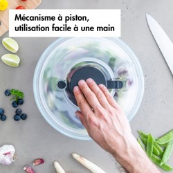 Oxo Essoreuse à salade en verre 26 cm - Image 3