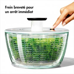 Oxo Essoreuse à salade en verre 26 cm - Image 4