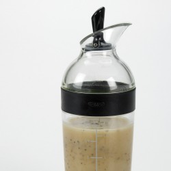 Oxo Shaker à vinaigrette 350 ml noir - Image 4