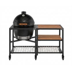 Big Green Egg Pack Big Green Egg XLARGE The Onyx, sur table modulaire et meuble d'extension - Image 3