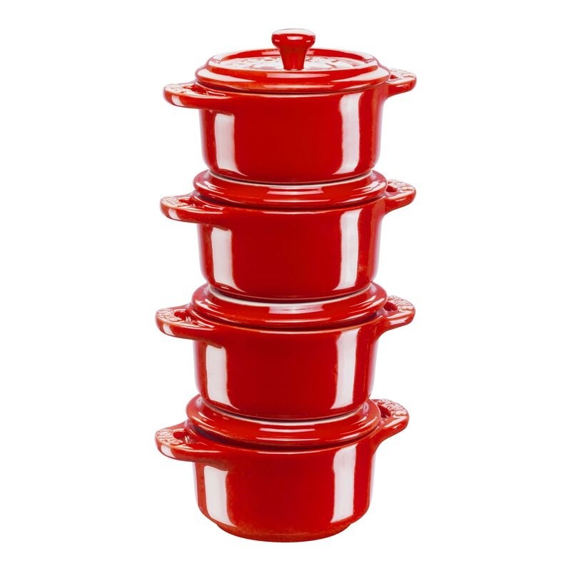 Staub Set cocottes 4-pcs, Rond(e), Céramique