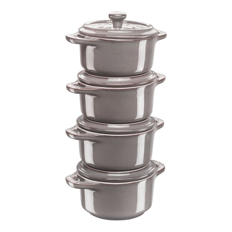 Staub Set cocottes 4-pcs, Rond(e), Céramique