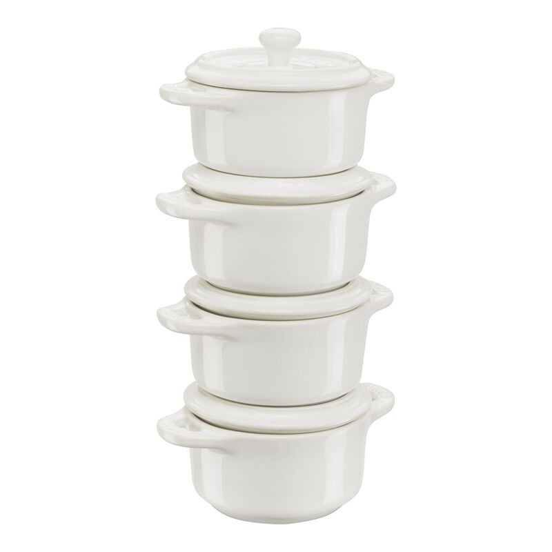 Staub Set cocottes 4-pcs, Rond(e), Céramique