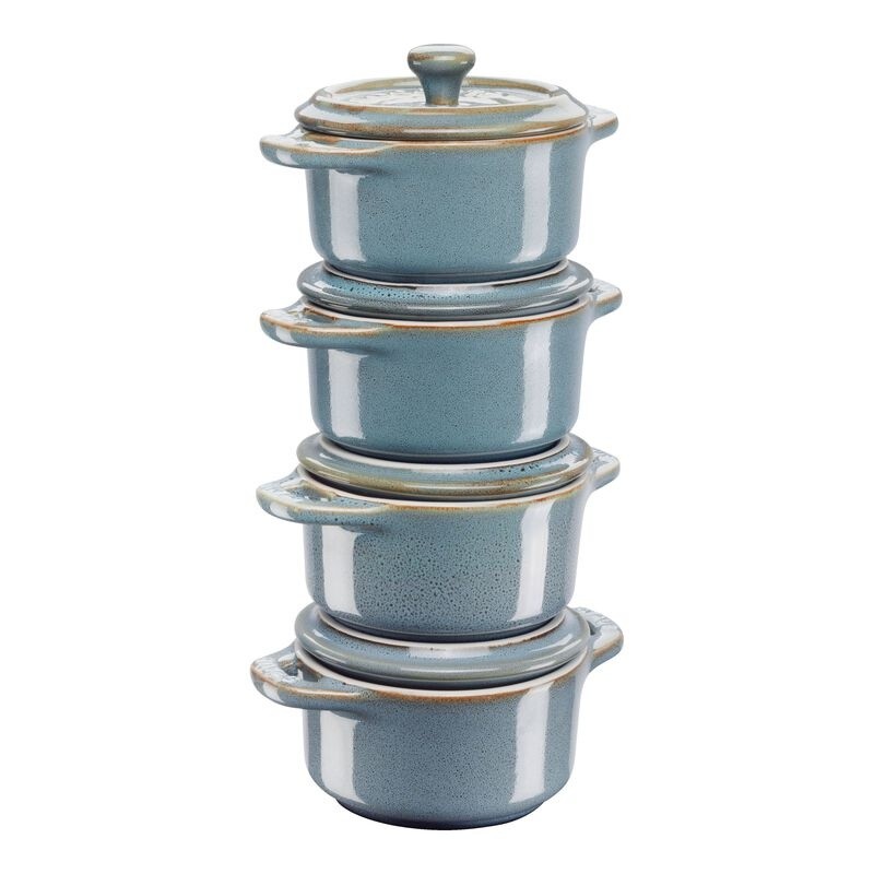 Staub Set cocottes 4-pcs, Rond(e), Céramique