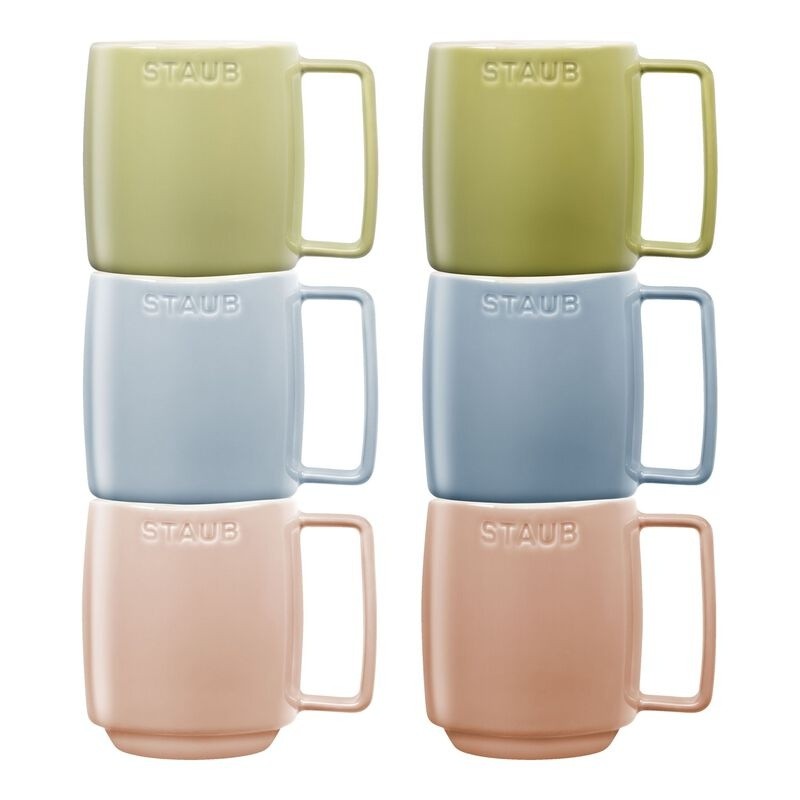 Staub Mugs macaron 350 ml / 6-pcs