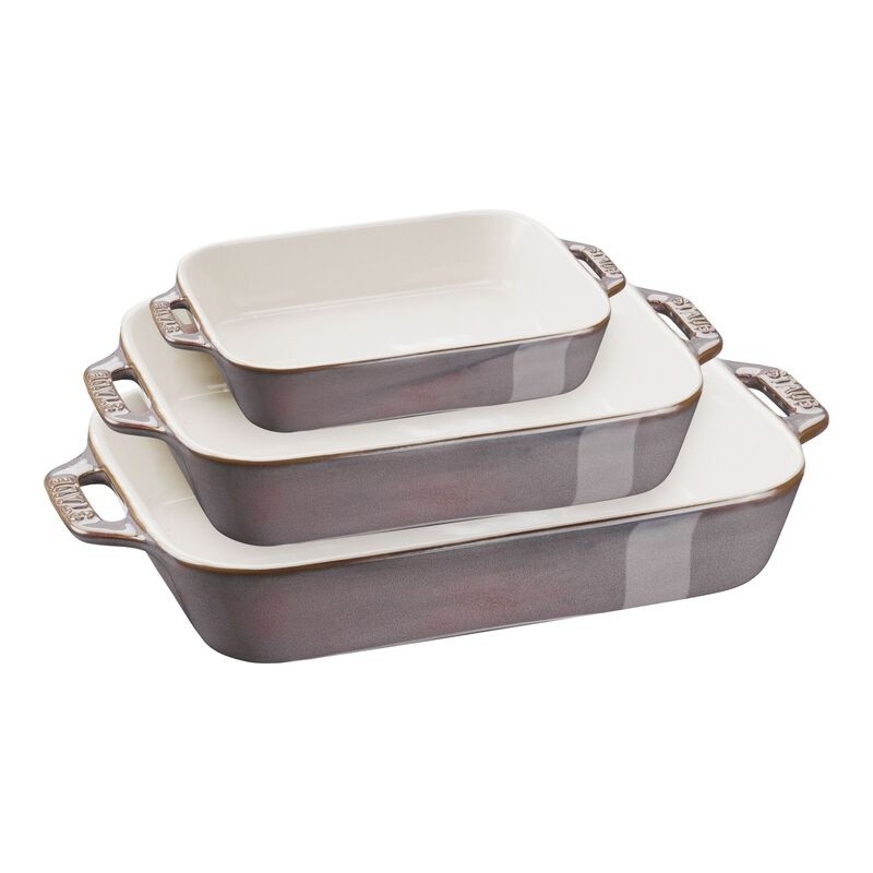 Staub Ensemble de plats à four 3-pcs