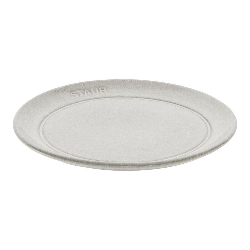 Staub Assiette plat 15 cm, Céramique, Truffe blanche