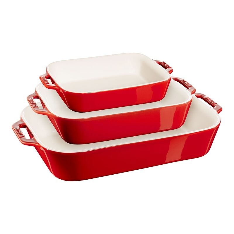 Staub Ensemble de plats à four 3-pcs