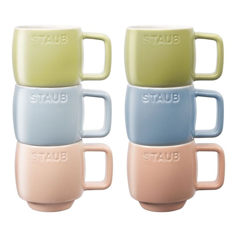 Staub Mugs macaron 100 ml / 6-pcs