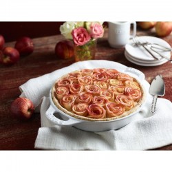 Staub 24 cm, Plat à tarte, Blanc - Image 2