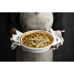 Staub 24 cm, Plat à tarte, Blanc - Image 3