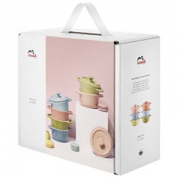 Staub Set cocottes macaron 6-pcs, Rond(e), Couleurs mélangées, Céramique - Image 31