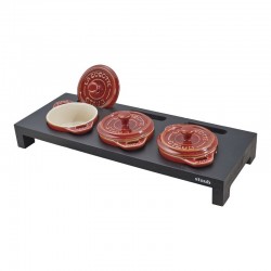 Staub Présentoir, 42 cm x 16 cm, Fibres de bois - Image 4