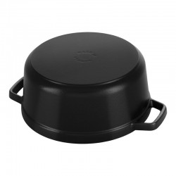 Staub Cocotte 30 cm, Rond(e), Noir mat, Fonte - Image 6