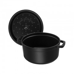 Staub Cocotte 34 cm, Rond(e), Noir mat, Fonte - Image 3