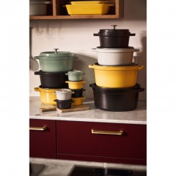 Staub Cocotte 34 cm, Rond(e), Noir mat, Fonte - Image 8