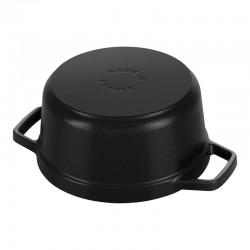 Staub Cocotte 14 cm, Rond(e), Noir mat, Fonte - Image 6