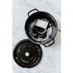 Staub Cocotte 14 cm, Rond(e), Noir mat, Fonte - Image 8