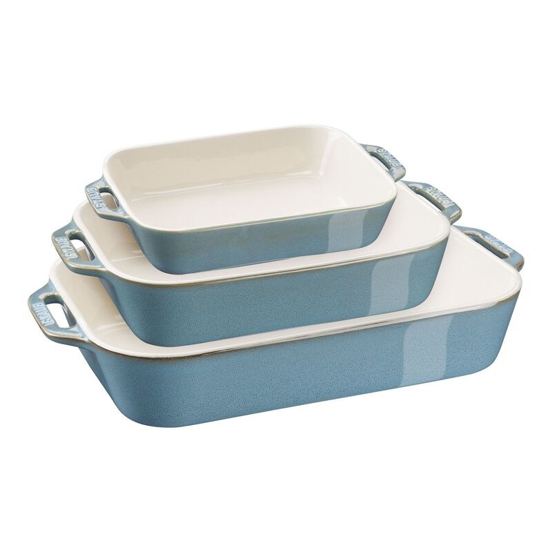 Staub Ensemble de plats à four 3-pcs
