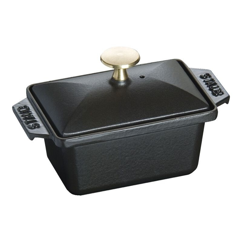 Staub 15 x 11 cm, Terrine, Noir mat
