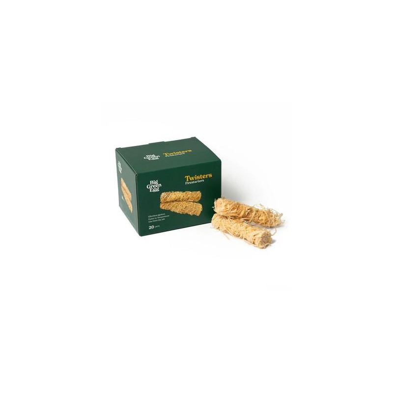 Big Green Egg Boite de 20 allume-Feux Twisters