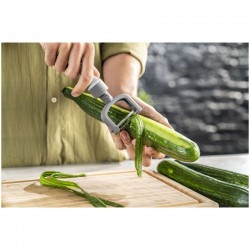 Zwilling Éplucheur 2-en-1, Gris - Image 4