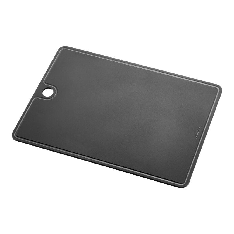 Zwilling 35 cm x 25 cm, Planche à découper, Noir mat