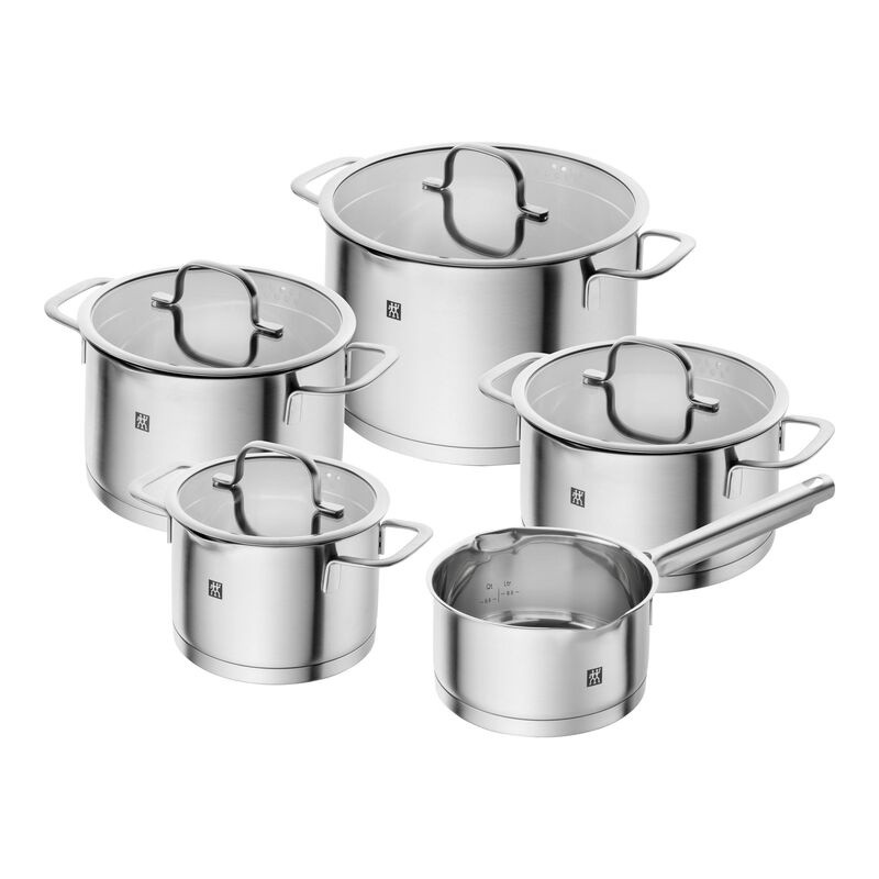 Zwilling 5-pcs, Set de casseroles, Argent