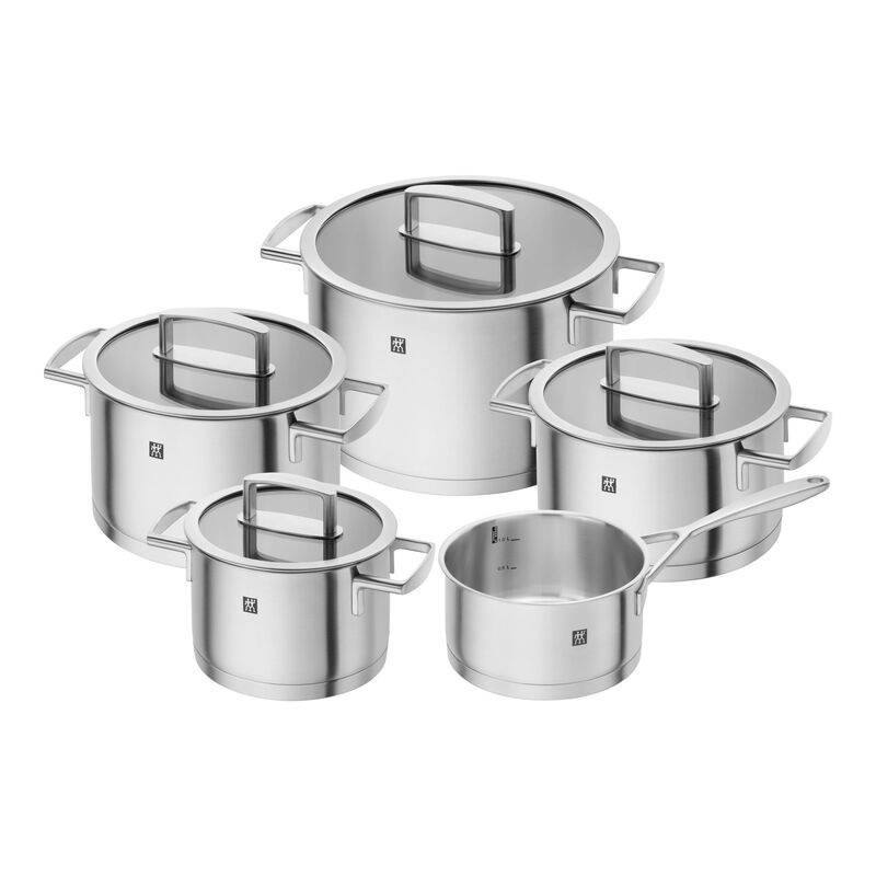 Zwilling 5-pcs, Set de casseroles, Argent