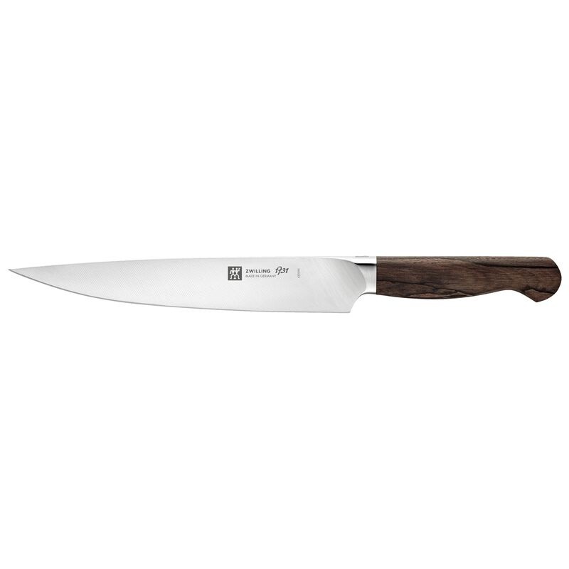 Zwilling Couteau à trancher 20 cm, Brun, Tranchant lisse