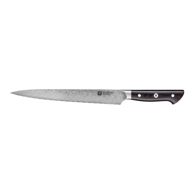 Zwilling Couteau à trancher 23 cm, Brun, Tranchant lisse