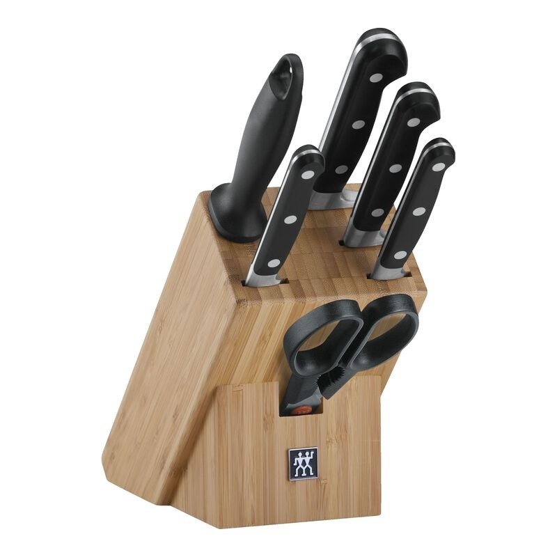 Zwilling 7-pcs, Bloc de couteaux, Nature